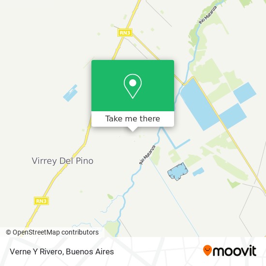 Verne Y Rivero map