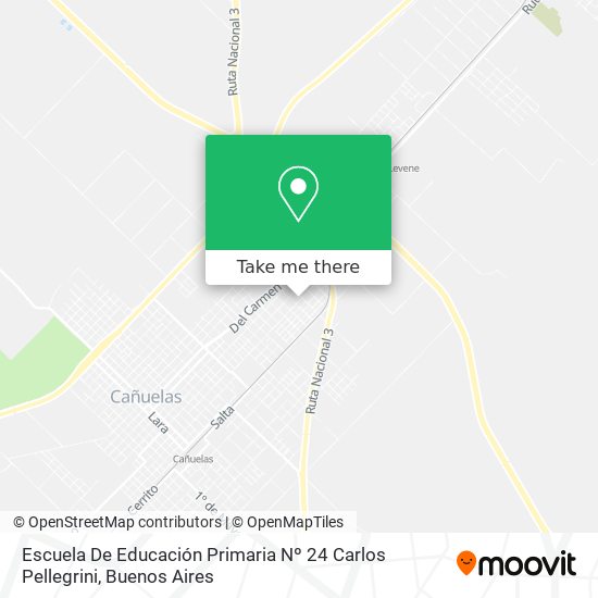 Escuela De Educación Primaria Nº 24 Carlos Pellegrini map