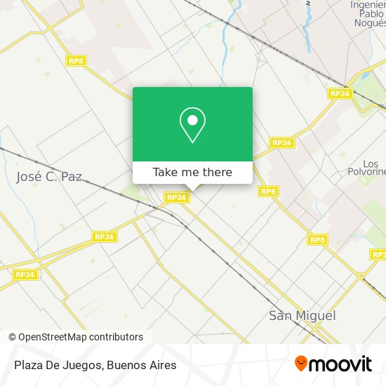 Plaza De Juegos map