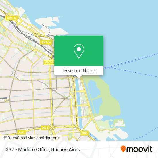 237 - Madero Office map