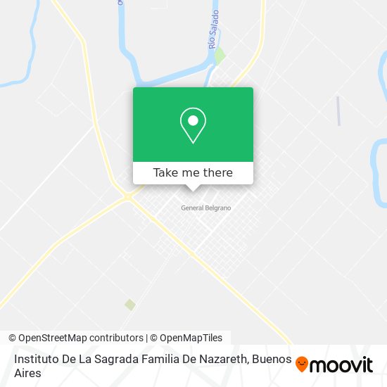 Instituto De La Sagrada Familia De Nazareth map
