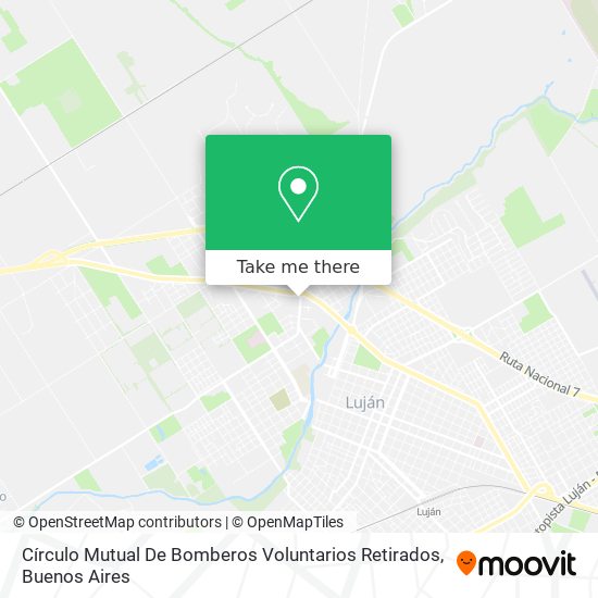 Círculo Mutual De Bomberos Voluntarios Retirados map