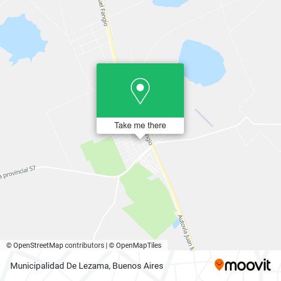 Municipalidad De Lezama map