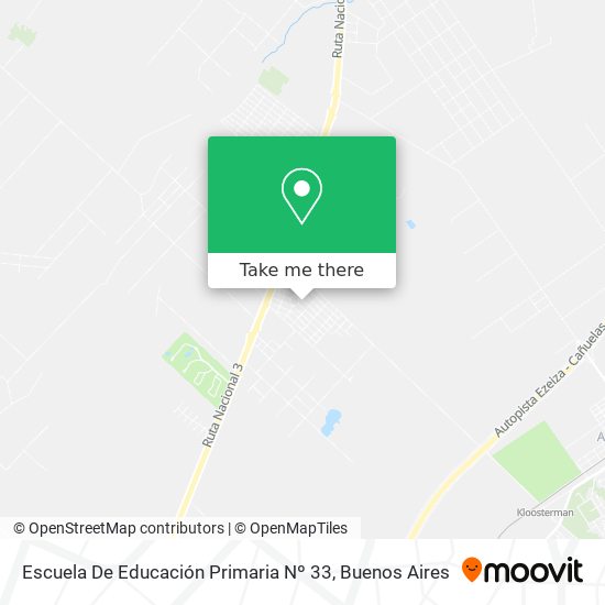 Escuela De Educación Primaria Nº 33 map