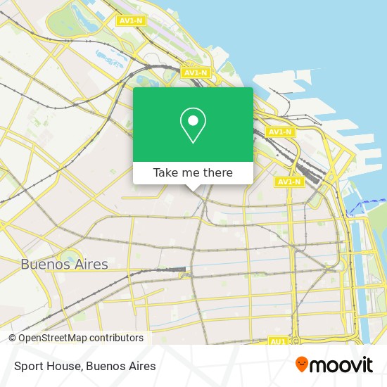 Sport House map