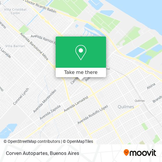 Corven Autopartes map