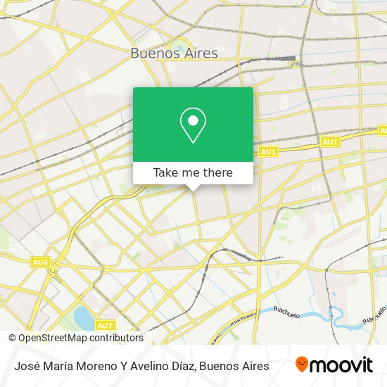 José María Moreno Y Avelino Díaz map