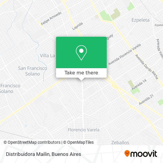 Distribuidora Mailin map