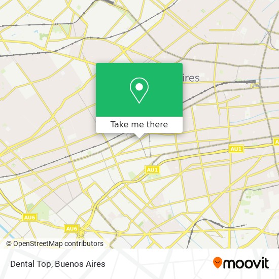 Mapa de Dental Top