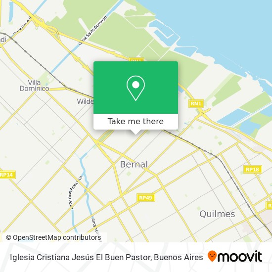 Mapa de Iglesia Cristiana Jesús El Buen Pastor