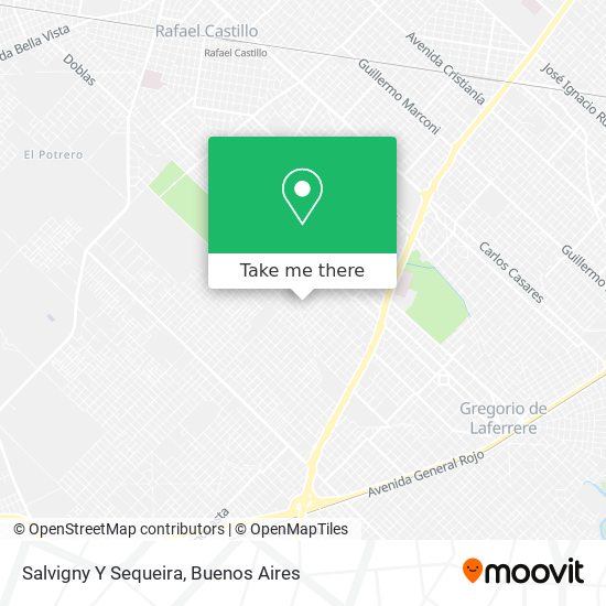 Mapa de Salvigny Y Sequeira