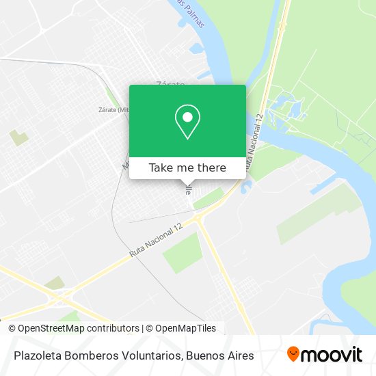 Plazoleta Bomberos Voluntarios map