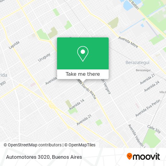Mapa de Automotores 3020