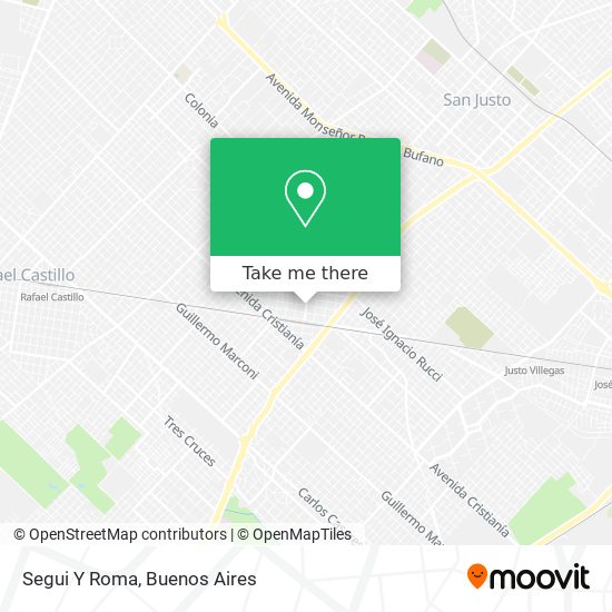 Segui Y Roma map