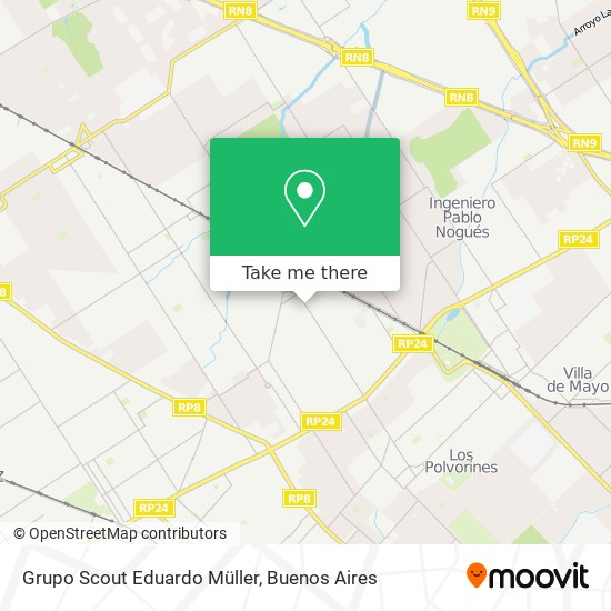 Grupo Scout Eduardo Müller map