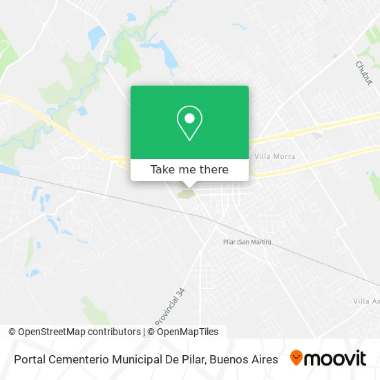 Mapa de Portal Cementerio Municipal De Pilar