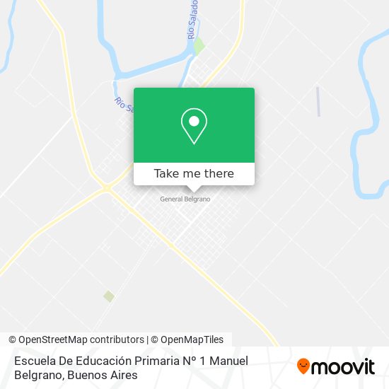Escuela De Educación Primaria Nº 1 Manuel Belgrano map