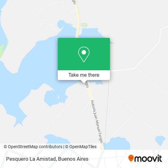 Pesquero La Amistad map