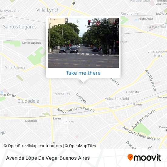 Avenida Lópe De Vega map