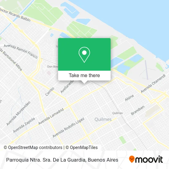 Mapa de Parroquia Ntra. Sra. De La Guardia