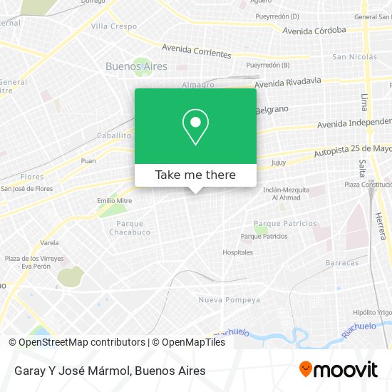Mapa de Garay Y José Mármol