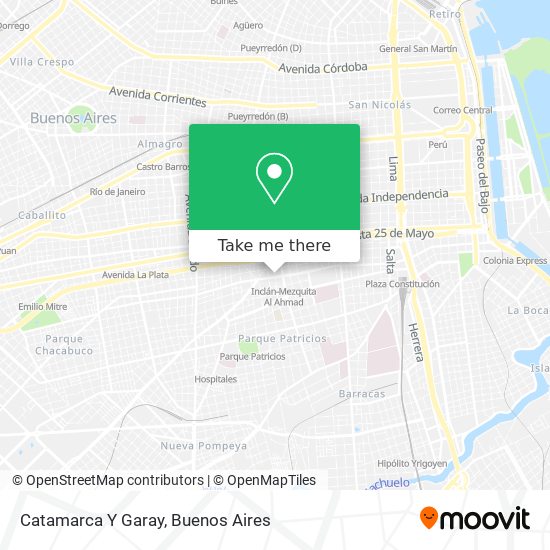 Mapa de Catamarca Y Garay