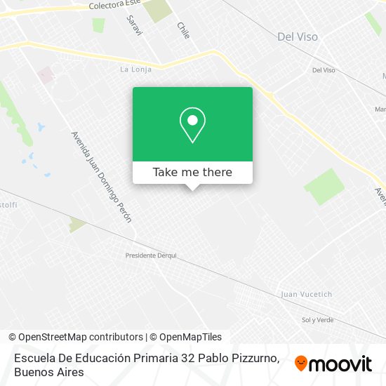 Escuela De Educación Primaria 32 Pablo Pizzurno map