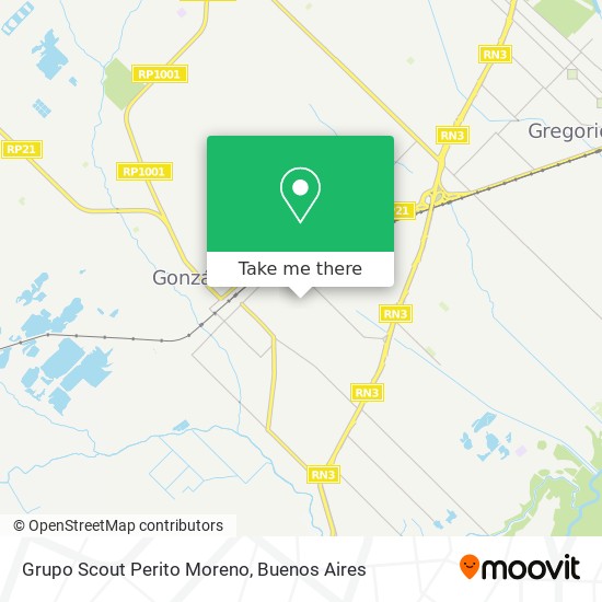 Grupo Scout Perito Moreno map