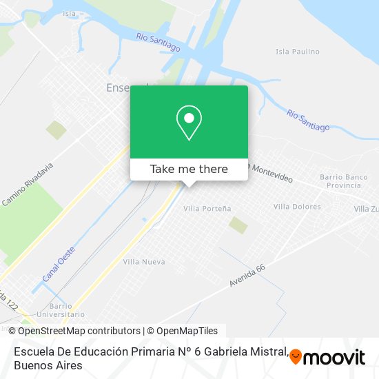 Escuela De Educación Primaria Nº 6 Gabriela Mistral map