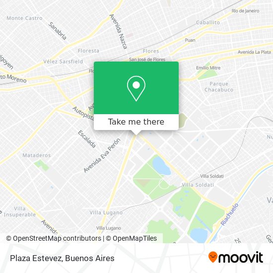 Mapa de Plaza Estevez