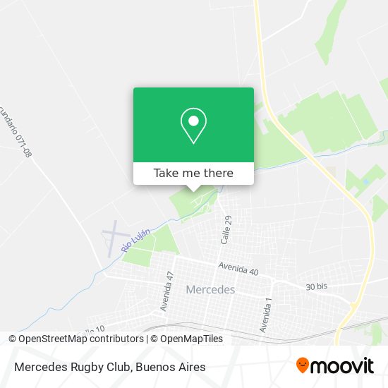 Mercedes Rugby Club map