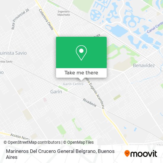 Marineros Del Crucero General Belgrano map