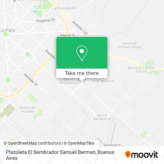 Plazoleta El Sembrador Samuel Berman map
