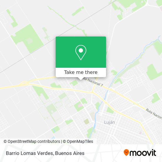 Barrio Lomas Verdes map