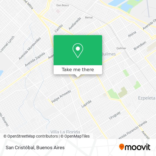 San Cristóbal map