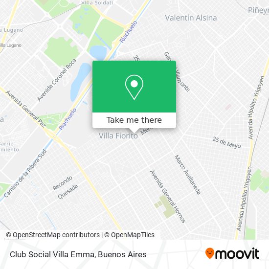 Club Social Villa Emma map