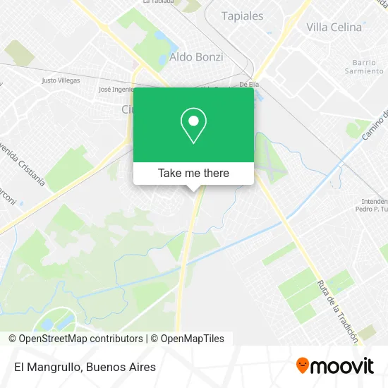 El Mangrullo map