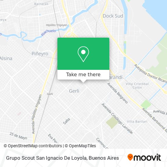 Grupo Scout San Ignacio De Loyola map