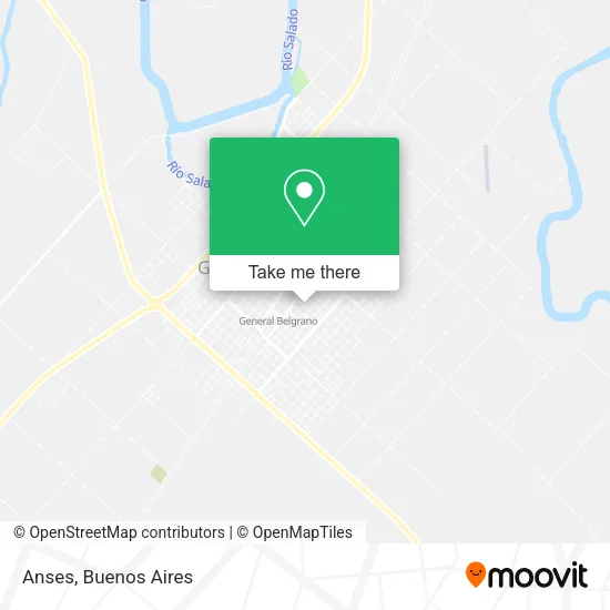 Mapa de Anses