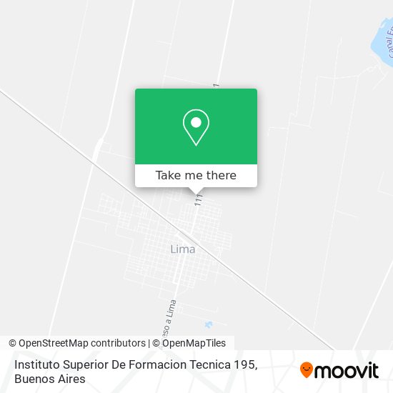 Instituto Superior De Formacion Tecnica 195 map