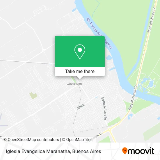 Iglesia Evangelica Maranatha map