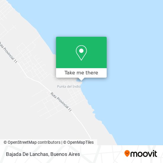 Bajada De Lanchas map