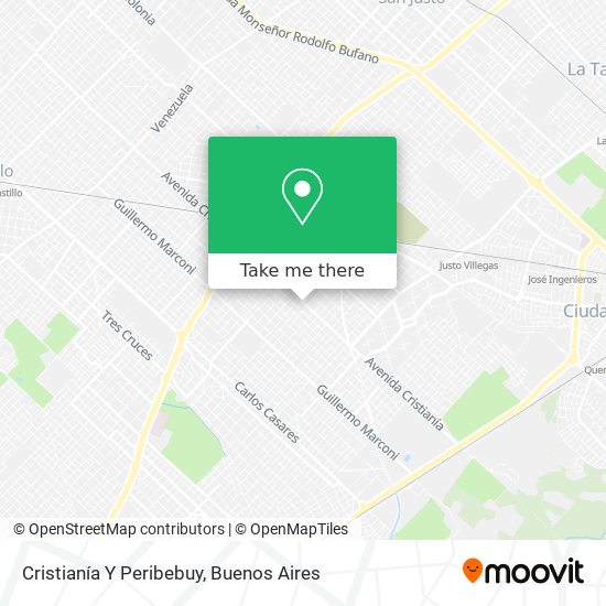 Cristianía Y Peribebuy map