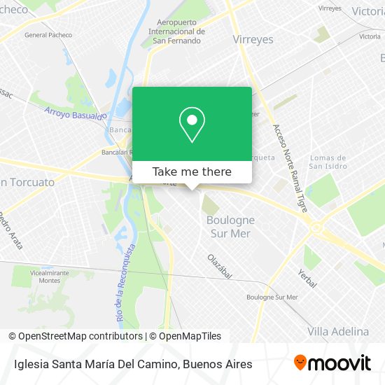 Iglesia Santa María Del Camino map