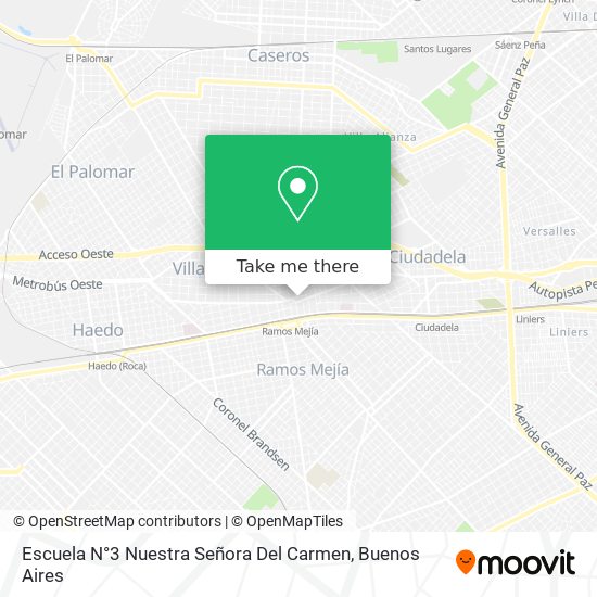 Escuela N°3 Nuestra Señora Del Carmen map