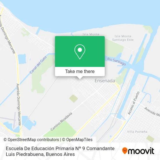 Escuela De Educación Primaria Nº 9 Comandante Luis Piedrabuena map
