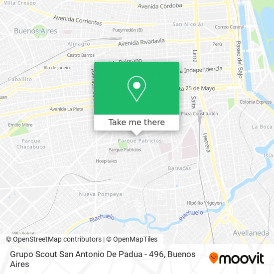 Mapa de Grupo Scout San Antonio De Padua - 496