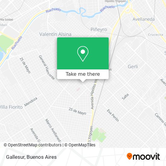 Mapa de Gallesur