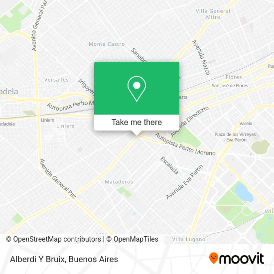 Alberdi Y Bruix map