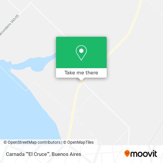 Mapa de Carnada ""El Cruce""